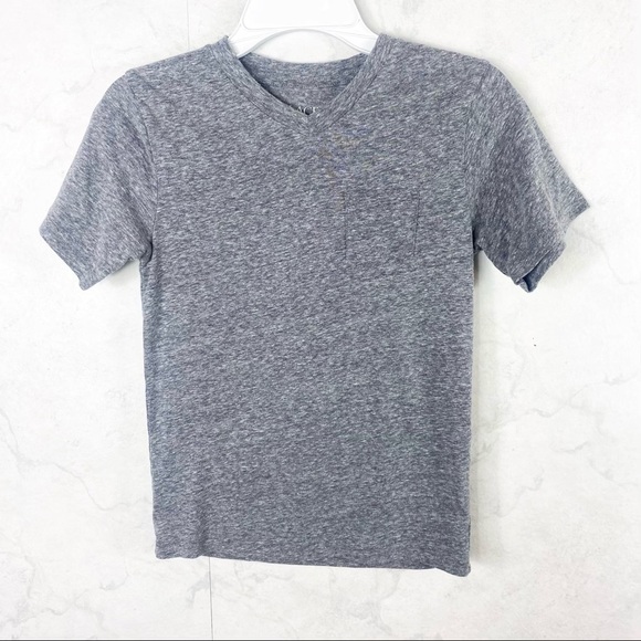 [The Children’s Place] Grey V-Neck Tee - Picture 1 of 2